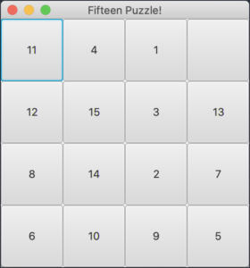 15 puzzle scrambled