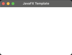 JavaFX Template window